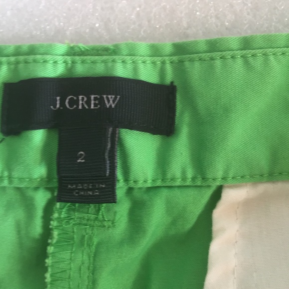 JCrew Lime Green Girl Bermuda Short - Picture 5 of 8